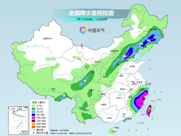 降雨预报图3